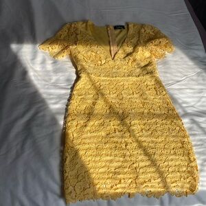 Lulu’s lace dress